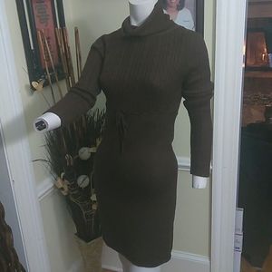 Blue Heart brown sweater dress